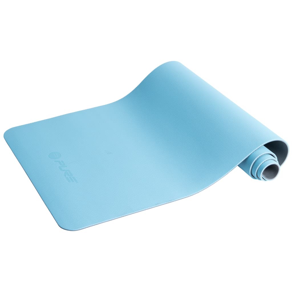 Pure2Improve Yoga Mat 173x58x0.6 cm Blue and Grey